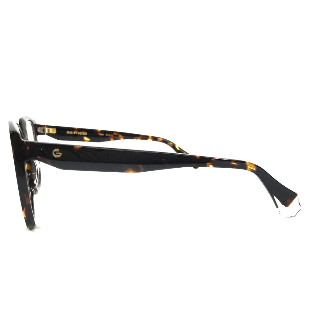 Gigi Studios Eyeglasses Frames ANDY GS1002/090 Dark Tortoise Cat Eye 56-17-140